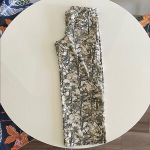 Wild Fable Tie-Dye Leggings - Black and Tan